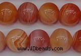 CAG6343 15 inches 10mm round red botswana agate beads wholesale