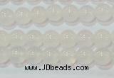 CAG6501 15.5 inches 6mm round Brazilian white agate beads