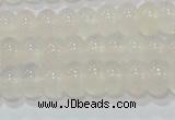 CAG6520 15.5 inches 4*6mm rondelle Brazilian white agate beads