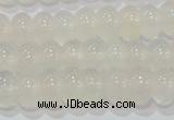 CAG6521 15.5 inches 5*8mm rondelle Brazilian white agate beads