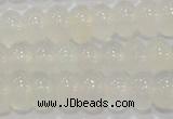 CAG6522 15.5 inches 6*10mm rondelle Brazilian white agate beads