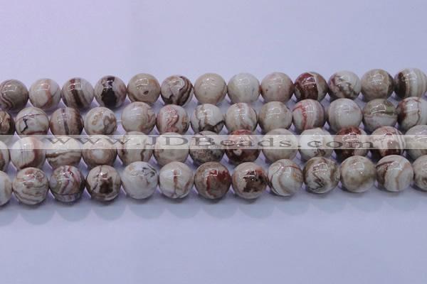 CAG6665 15.5 inches 14mm round Mexican crazy lace agate beads