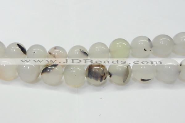 CAG6766 15 inches 18mm round Montana agate beads wholesale