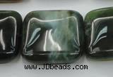 CAG6784 15.5 inches 25*25mm square Indian agate beads wholesale