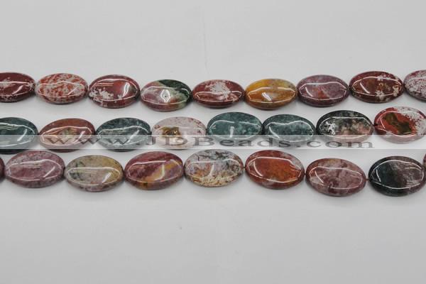 CAG6799 15.5 inches 18*25mm oval Indian agate beads wholesale