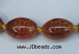 CAG6860 15.5 inches 10*14mm - 20*30mm rice dragon veins agate beads