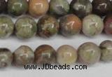 CAG7002 15.5 inches 8mm round ocean agate gemstone beads