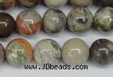 CAG7004 15.5 inches 12mm round ocean agate gemstone beads