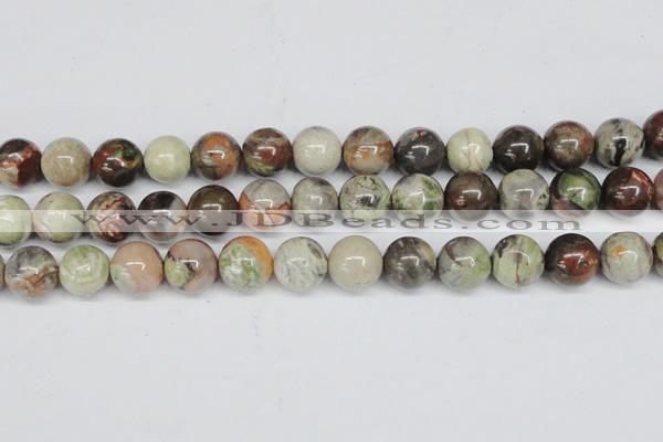 CAG7006 15.5 inches 16mm round ocean agate gemstone beads