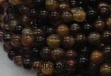 CAG702 15.5 inches 6mm round dragon veins agate beads wholesale