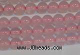 CAG7149 15.5 inches 4mm round pink agate gemstone beads