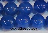 CAG7163 15.5 inches 14mm round blue agate gemstone beads