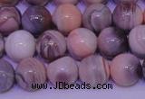 CAG7303 15.5 inches 10mm round red botswana agate gemstone beads