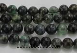 CAG7320 15.5 inches 4mm round dragon veins agate beads wholesale