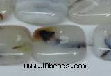 CAG7422 15.5 inches 15*20mm rectangle Montana agate beads