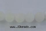 CAG7470 15.5 inches 4mm round frosted agate beads wholesale