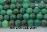 CAG7904 15.5 inches 6mm round grass agate beads wholesale