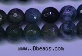 CAG9363 15.5 inches 10mm faceted round moss agate beads wholesale