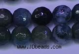 CAG9364 15.5 inches 12mm faceted round moss agate beads wholesale