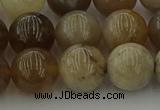 CAG9404 15.5 inches 12mm round ocean fossil agate beads wholesale