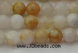 CAG9710 15.5 inches 4mm round colorful agate beads wholesale