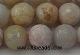 CAG9722 15.5 inches 12mm faceted round colorful agate beads wholesale