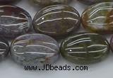 CAG9742 15.5 inches 13*18mm oval Indian agate beads wholesale