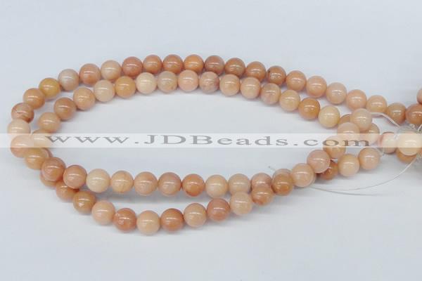 CAJ104 15.5 inches 10mm round red aventurine jade beads wholesale