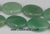 CAJ304 15.5 inches 18*25mm oval green aventurine jade beads