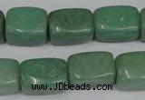 CAJ311 15.5 inches 13*18mm nugget green aventurine jade beads