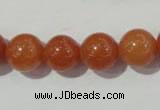 CAJ354 15.5 inches 12mm round red aventurine beads wholesale