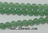 CAJ401 15.5 inches 6mm round green aventurine beads wholesale