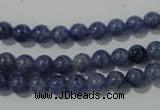 CAJ501 15.5 inches 6mm round blue aventurine beads wholesale