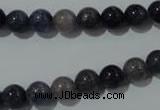 CAJ502 15.5 inches 8mm round blue aventurine beads wholesale