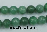 CAJ51 15.5 inches 10mm round green aventurine jade beads wholesale