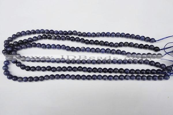 CAJ551 15.5 inches 6mm round blue aventurine beads wholesale