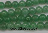 CAJ602 15.5 inches 8mm round A grade green aventurine beads