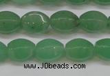 CAJ653 15.5 inches 10*14mm hexahedron green aventurine beads