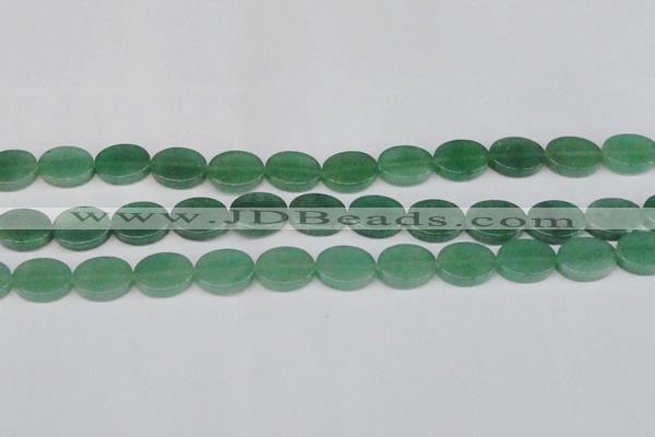 CAJ680 15.5 inches 13*18mm oval green aventurine beads