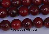 CAJ752 15.5 inches 8mm round apple jasper beads wholesale