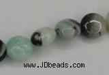 CAM121 15.5 inches 12mm flat round amazonite gemstone beads