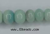 CAM126 15.5 inches multi-size rondelle amazonite gemstone beads