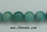 CAM137 15.5 inches 12mm round amazonite gemstone beads wholesale