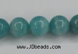 CAM138 15.5 inches 14mm round amazonite gemstone beads wholesale