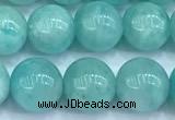 CAM1780 15 inches 6mm - 7mm round amazonite gemstone beads