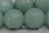 CAM182 15.5 inches 16mm faceted round amazonite gemstone beads