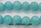 CAM309 15.5 inches 12mm round natural peru amazonite beads wholesale