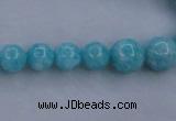 CAM372 15.5 inches 4mm - 10mm round mozambique amazonite beads