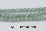 CAM400 15.5 inches 4mm round natural russian amazonite beads wholesale