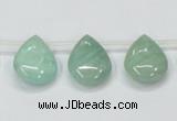 CAM416 15.5 inches 13*18mm flat teardrop natural russian amazonite beads